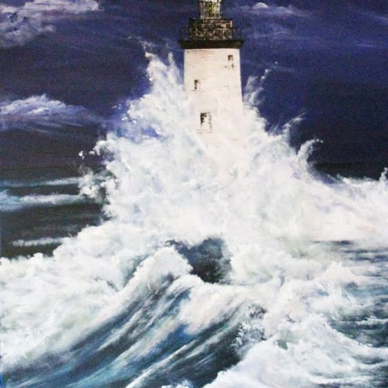 Lighthouse in the Evening