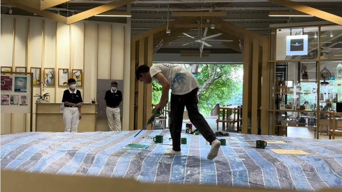 Playnting | Art Demonstration by Khaitama | Art in Action