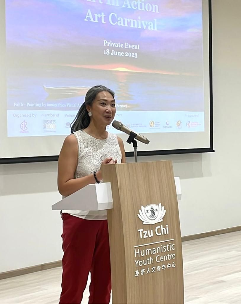 Art In Action Private Function: Speech of Advisor Ms Carrie Tan