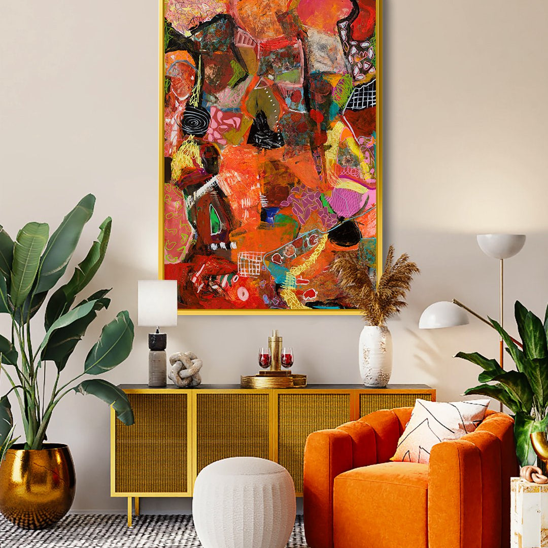 How to Use Paintings to Create Stunning Focal Points in Your Home