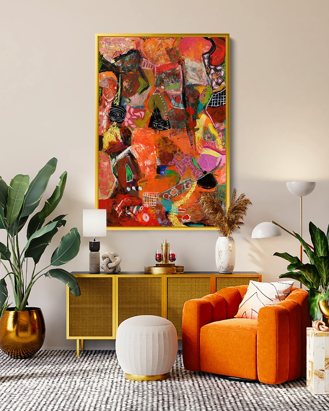 How to Use Paintings to Create Stunning Focal Points in Your Home