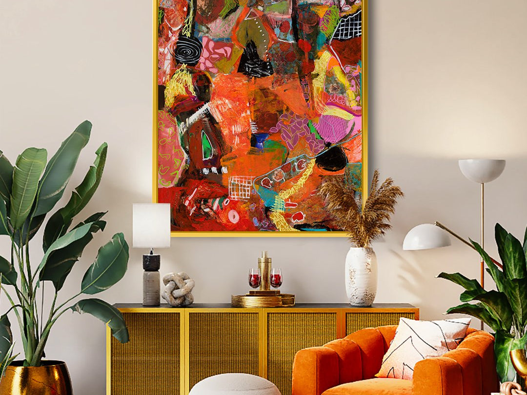 How to Use Paintings to Create Stunning Focal Points in Your Home