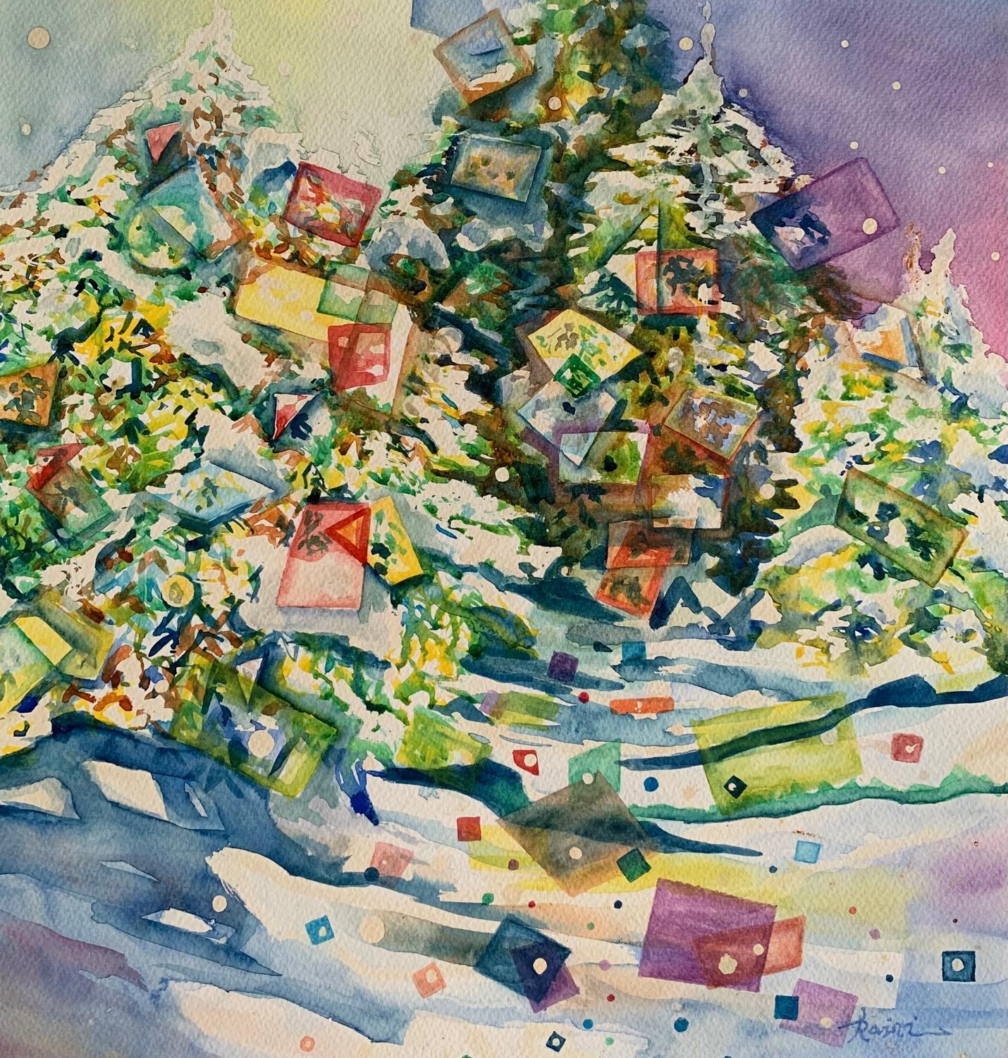 Abstract Christmas Tree