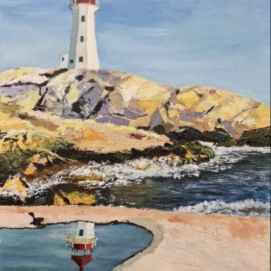 Lighthouse in Reflection