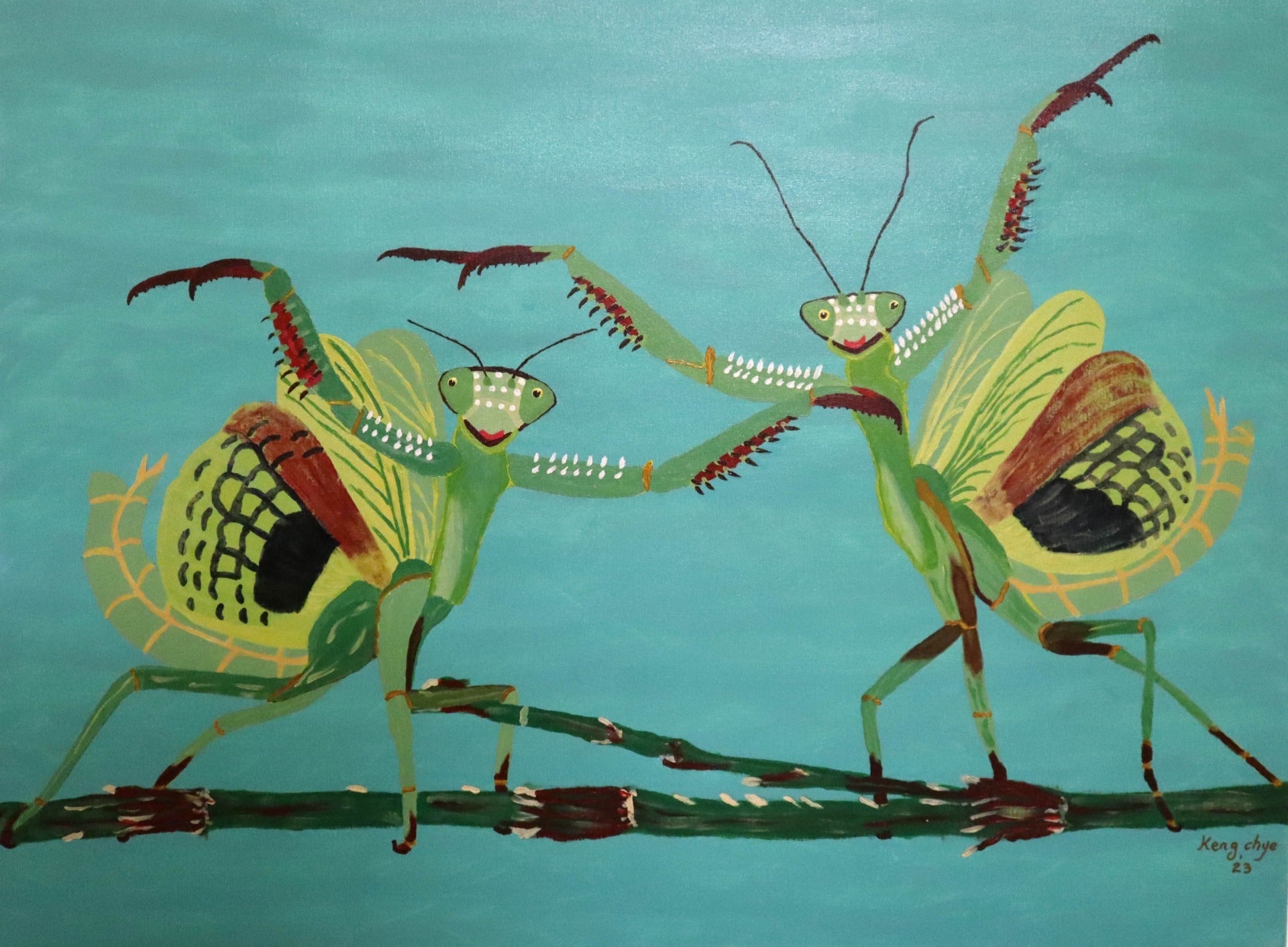 Praying Mantis Dance