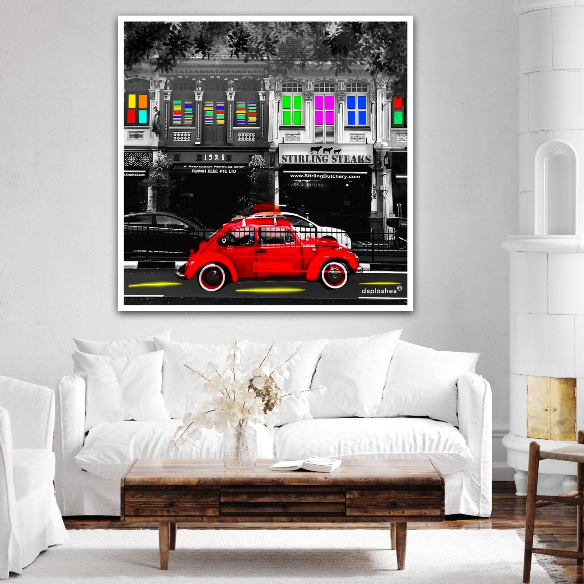 The Red Car-Paint