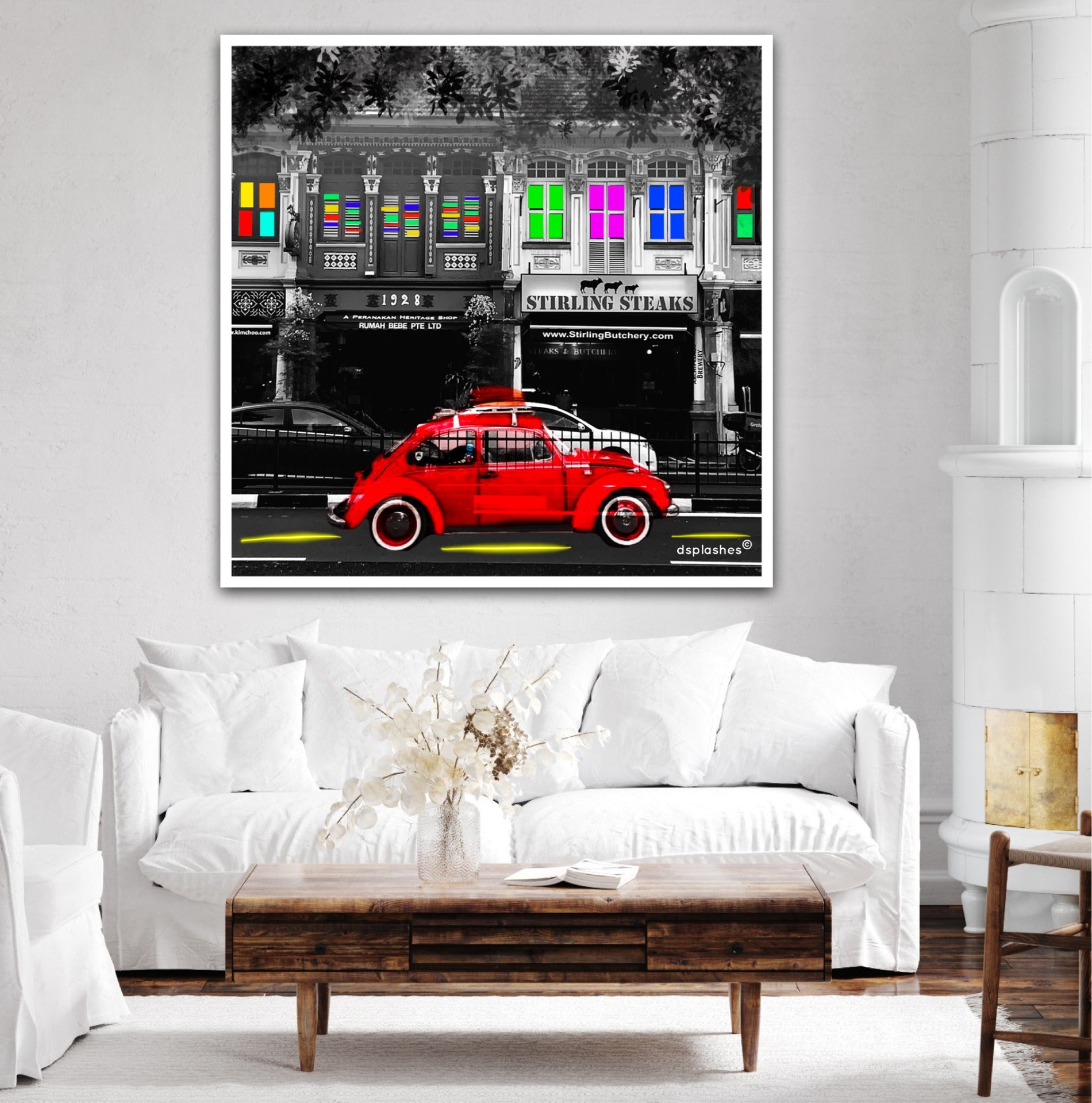 The Red Car-Paint