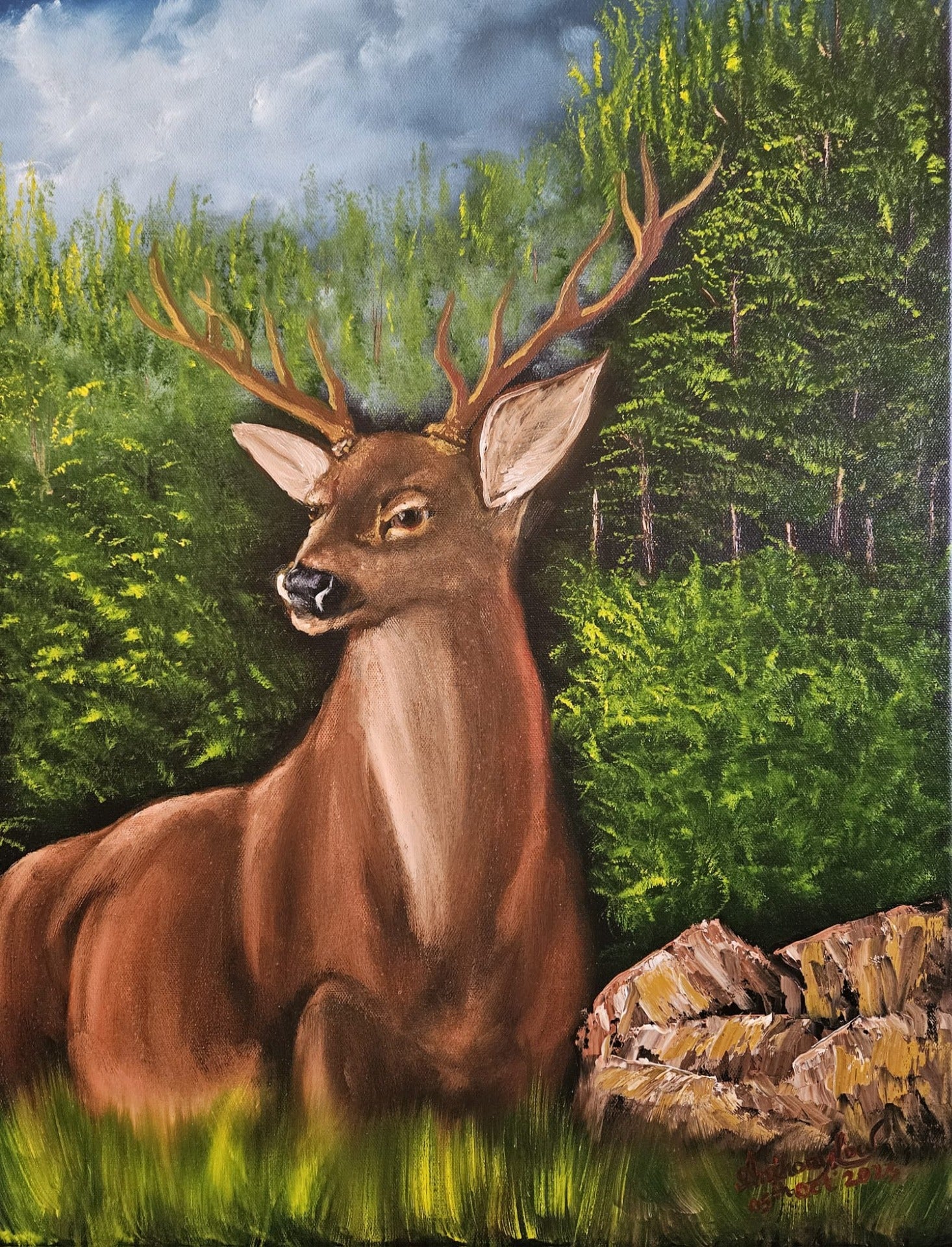 The Deer by Anthony Low